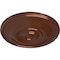 Ekena Millwork Jefferson Ceiling Medallion (Fits Canopies up to 2 7/8"), 11 3/4"OD x 3/8"P, Copper Penny CM12JECPS - alternate 3